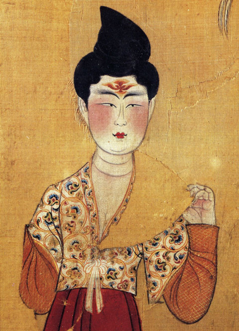 Early Tang Dynasty Female Makeup History